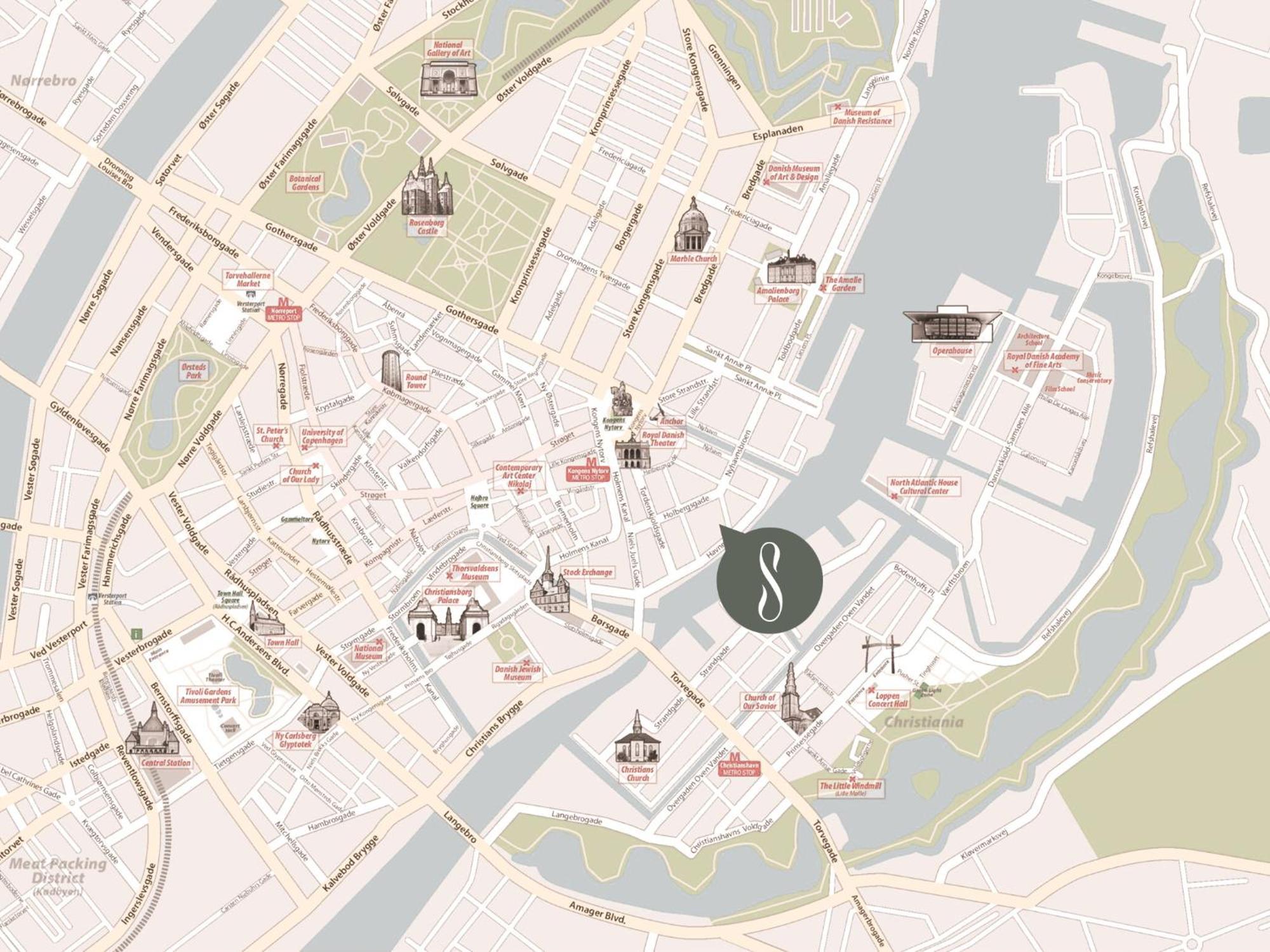 Sanders Noble - Fantastic 4-Bdr Apt In The Capital Copenhague Extérieur photo
